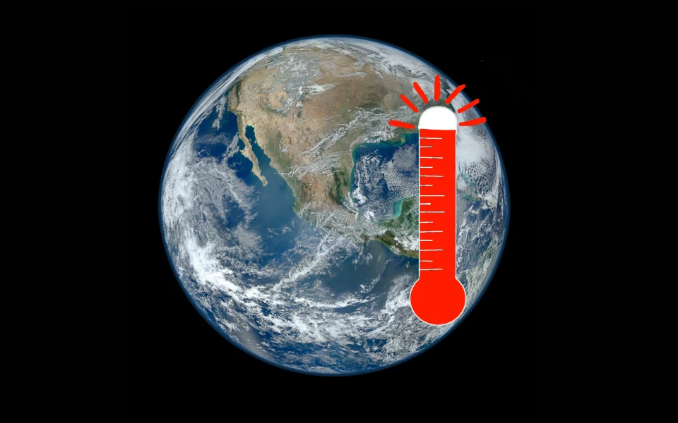la terre et Réchauffement climatique
