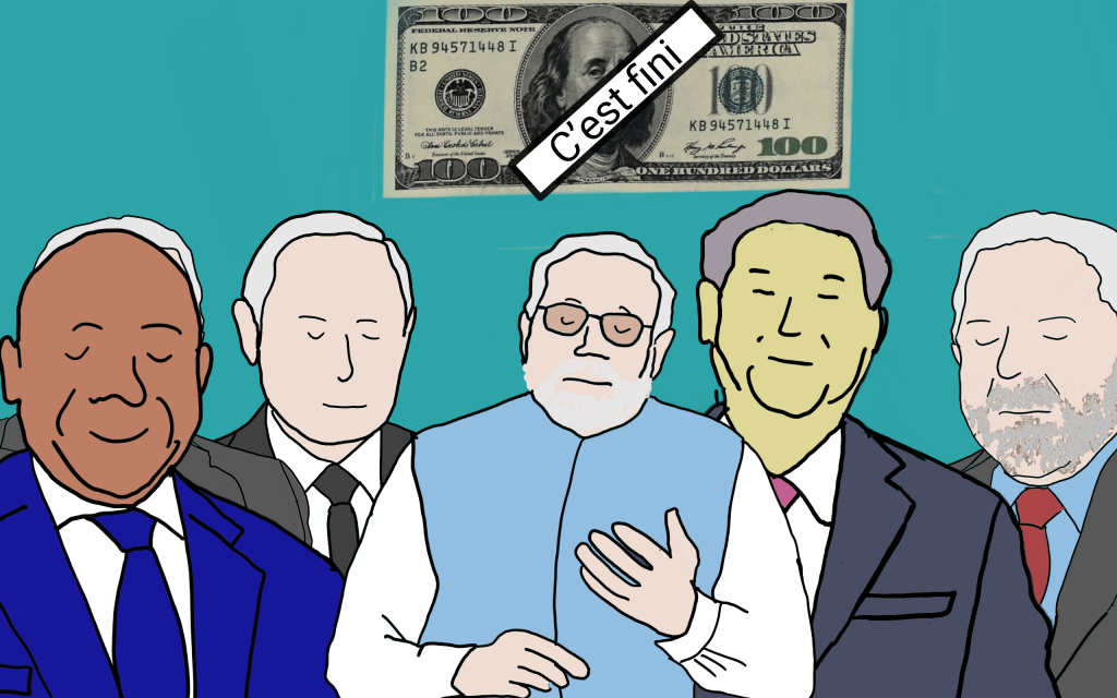 brics- dédollarisation