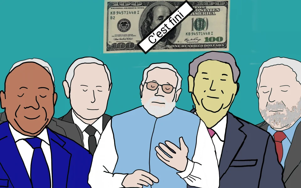 brics- dédollarisation