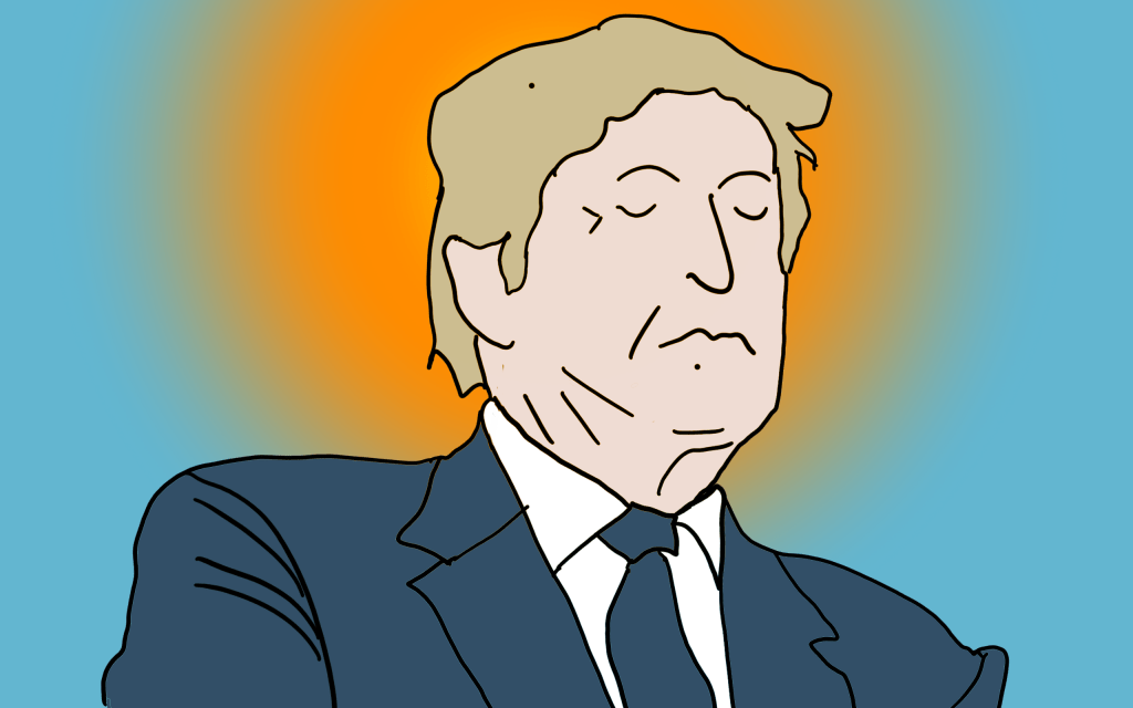 portrait de Donald Trump