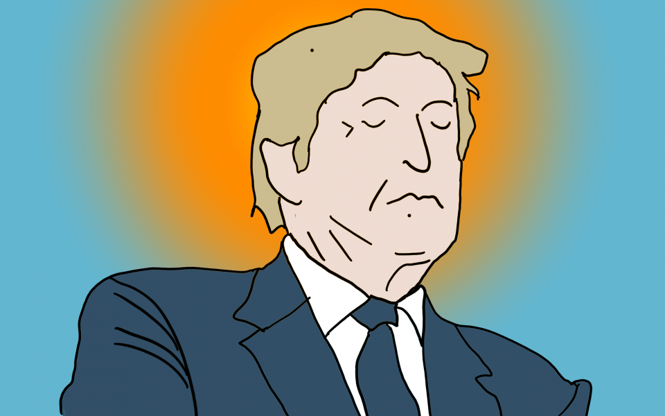 portrait de Donald Trump