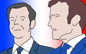 Emmanuel Macron et Olivier Véran