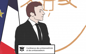 le spectacle annuel des ambassadeurs Emmanuel Macron
