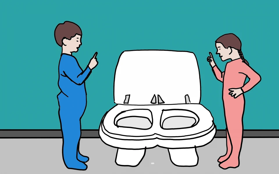 toilettes mixtes