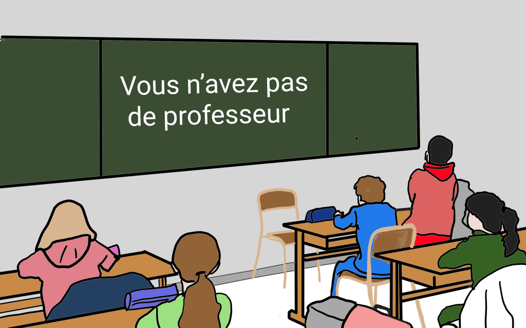 classe sans professeur