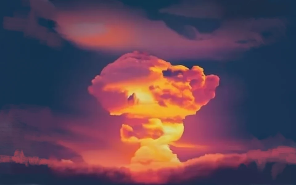 Bombe nucléaire russe généré par craiyon