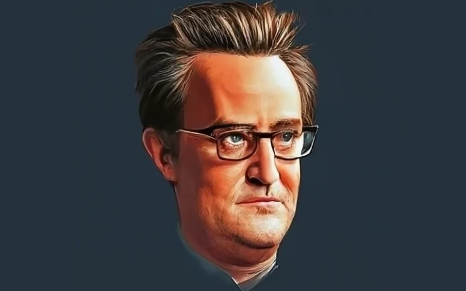 Matthew Perry, friends, généré par craiyon
