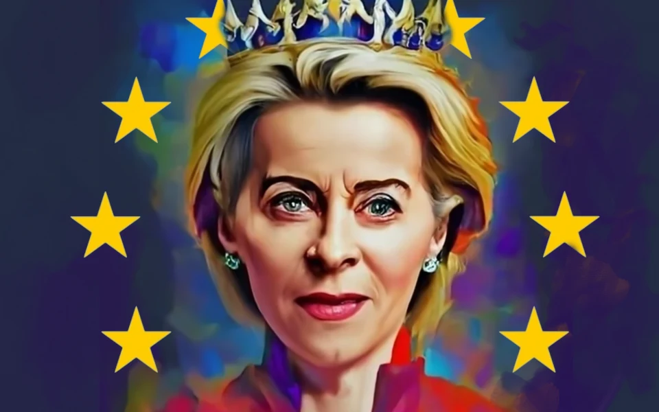 Ursula von der Leyen généré par Craiyon