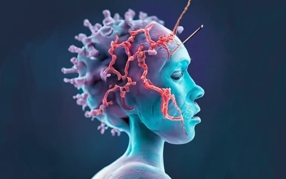 vaccins, covidn grippe ,avc généré par craiyon