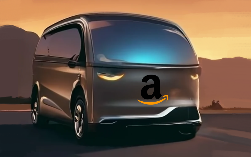 amazon voiture neuve généré par craiyon