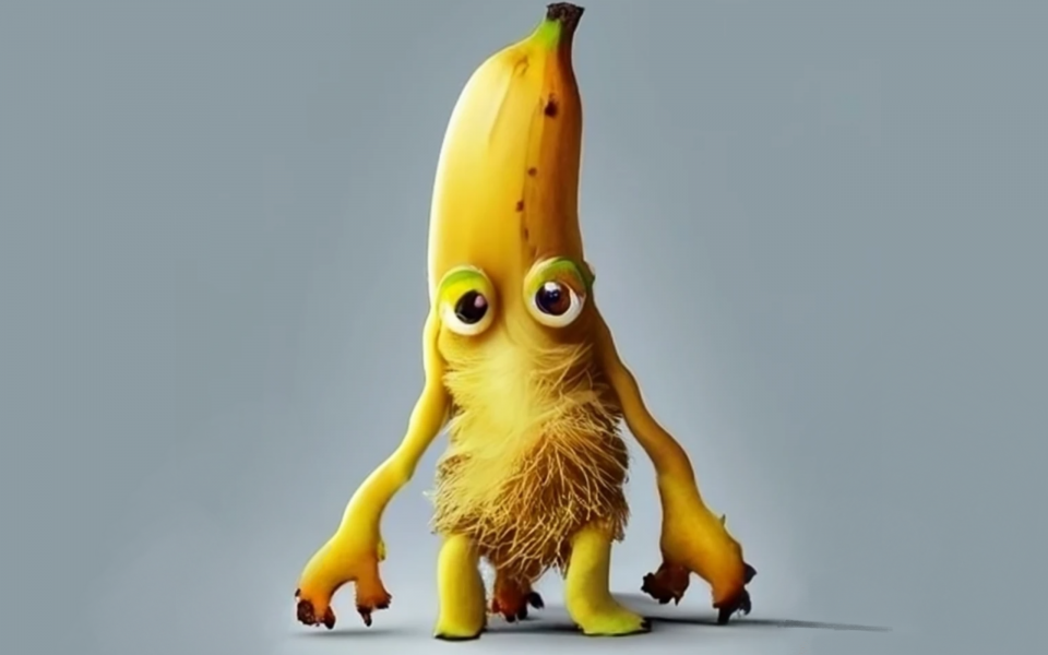 banane généré par craiyon