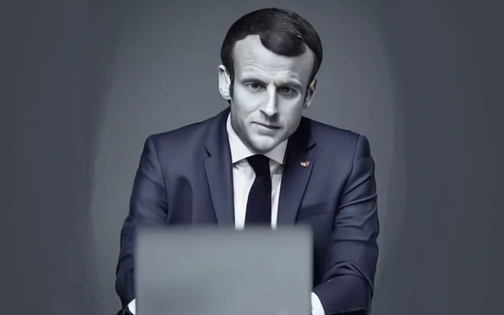 emmanuel macron généré par craiyon