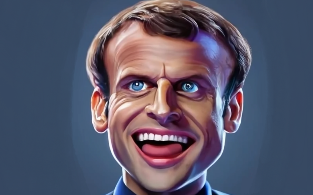 emmanuel macron généré par craiyon