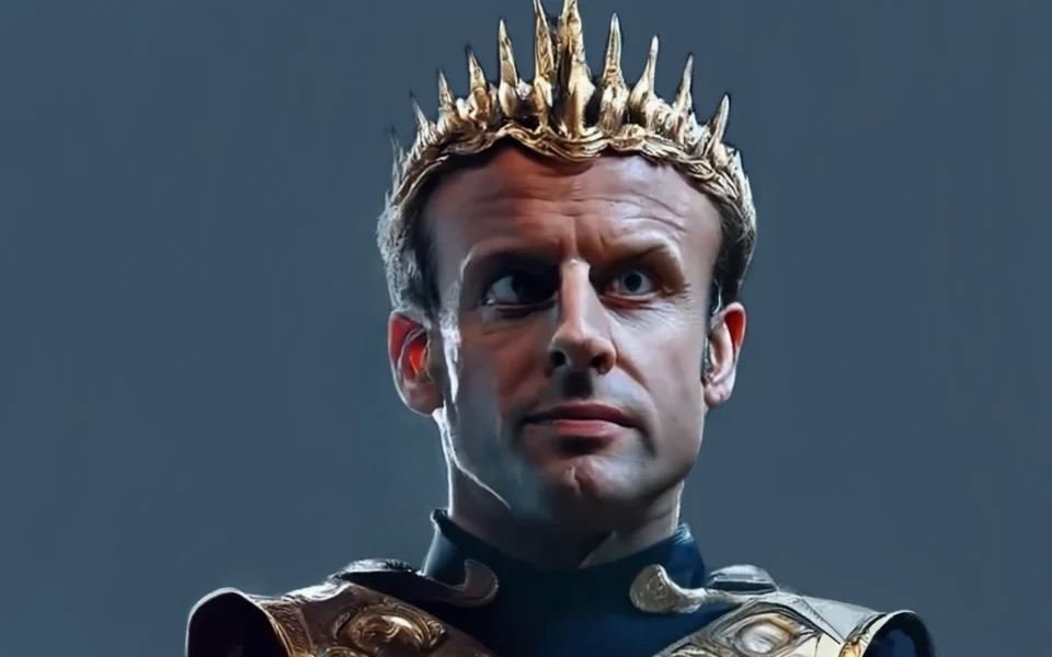 emmanuel macron généré par craiyon