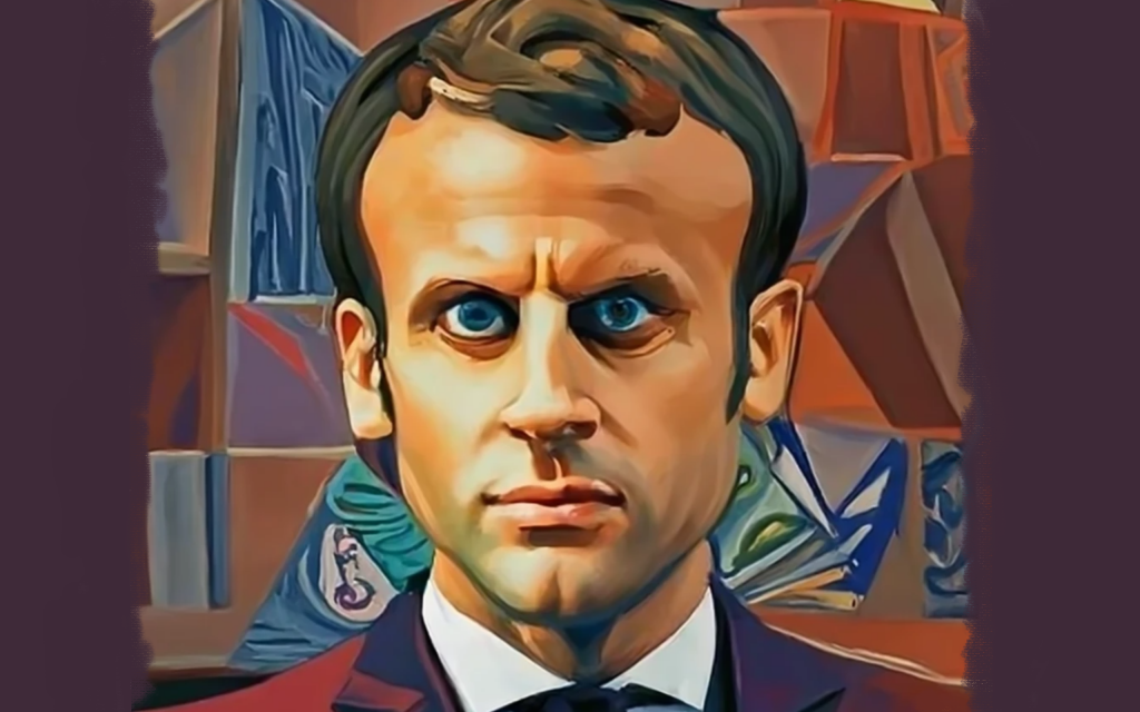 macron généré par craiyon