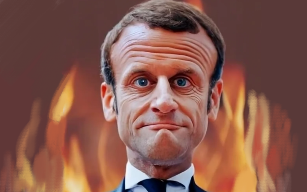 macron généré par craiyon