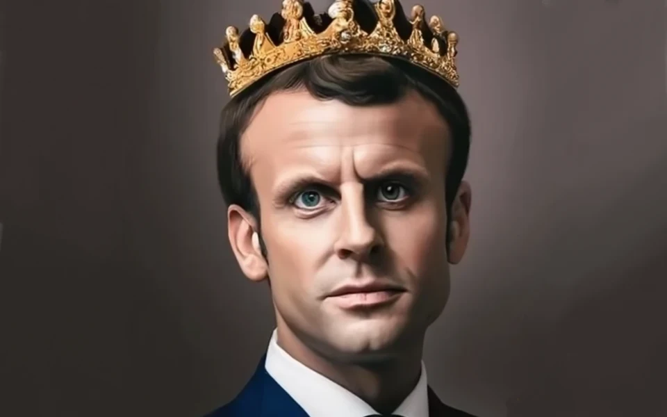 macron généré par craiyon