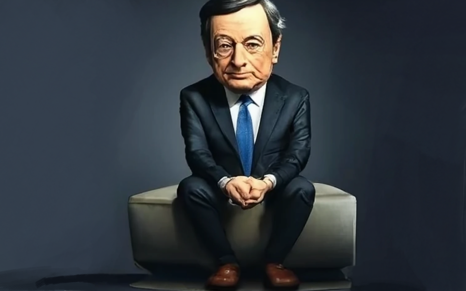 Mario Draghi généré par craiyon