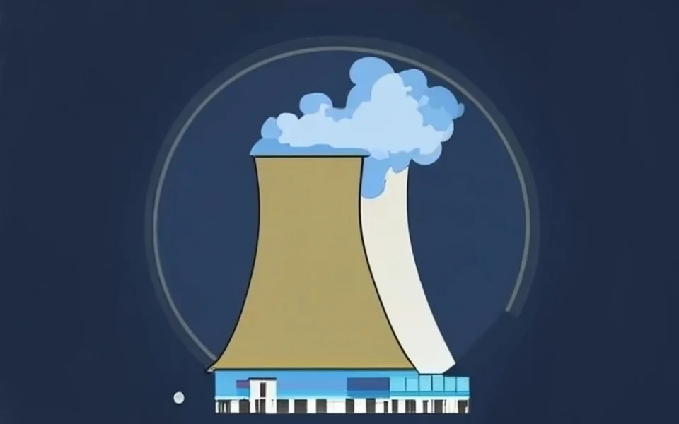 nucléaire généré par craiyon