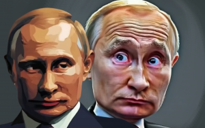 sosie de Poutine généré par craiyon