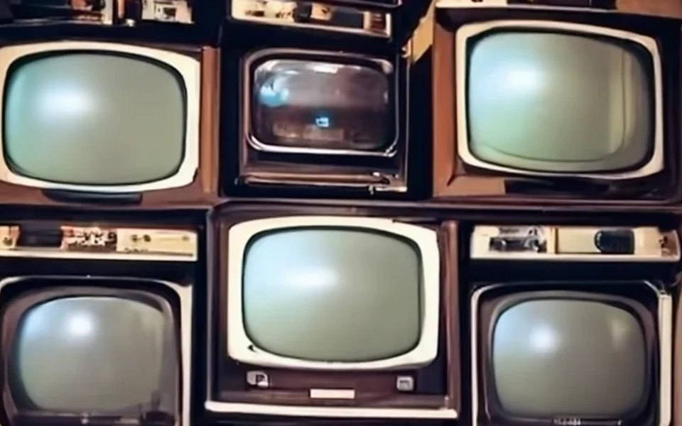 télévision généré par craiyon