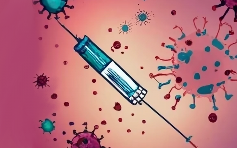 Valneva vaccin anti-covid généré par craiyon