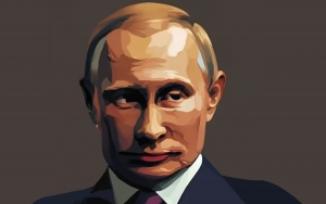 Vladimir Poutine généré par craiyon