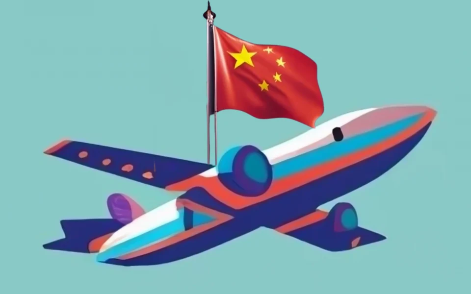 avion chinois le c919 généré par craiyon