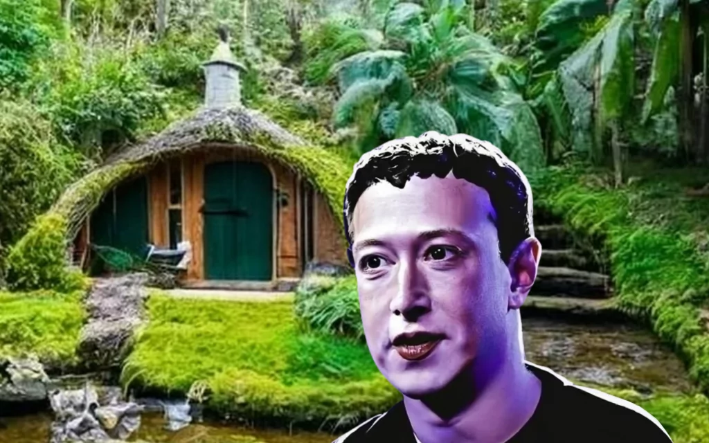 Bunker de Mark Zuckerberg généré par craiyon