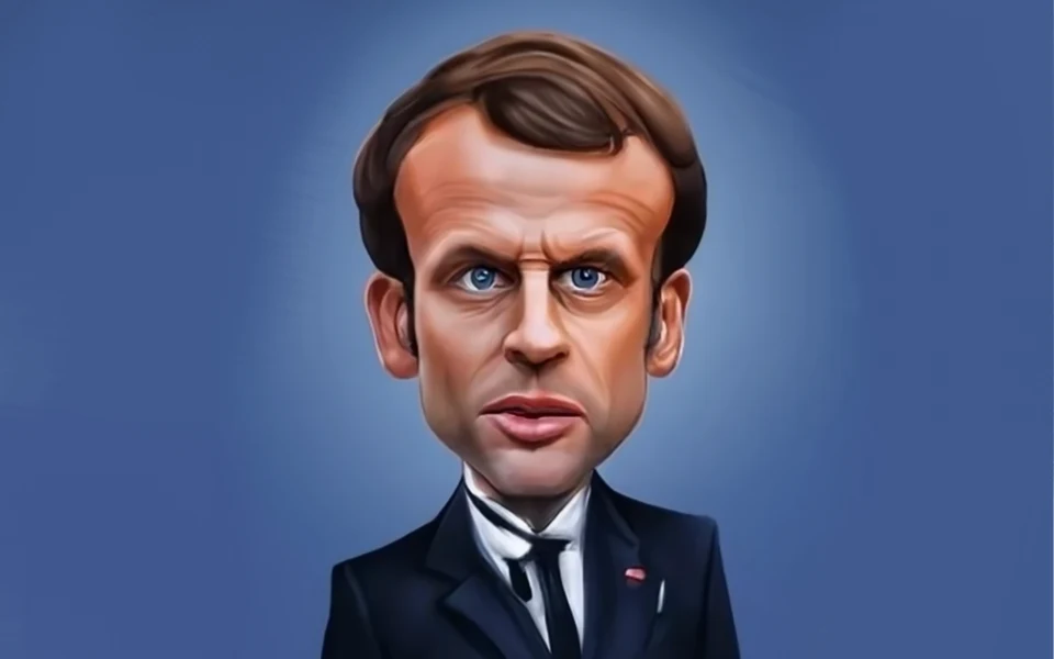 emmanuel macron généré par craiyon