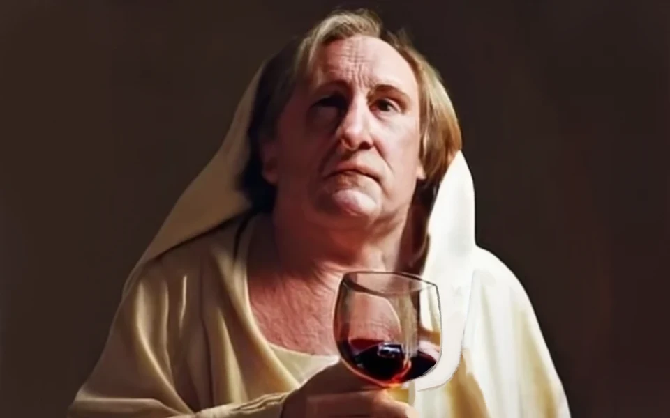 Gérard Depardieu généré par craiyon