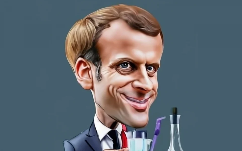 macron généré par craiyon