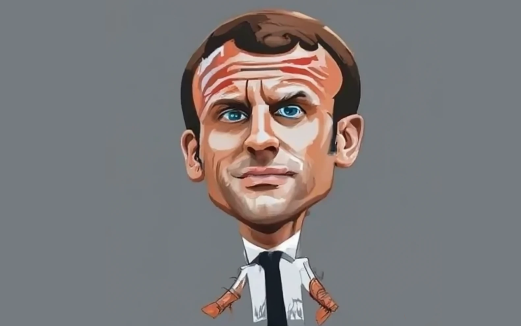 macron généré par craiyon