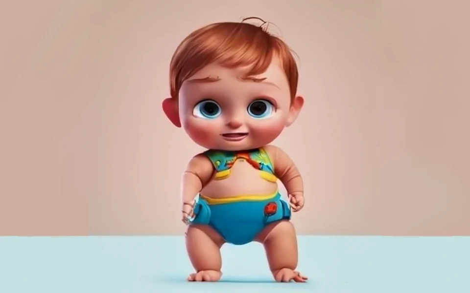 bébé généré par craiyon