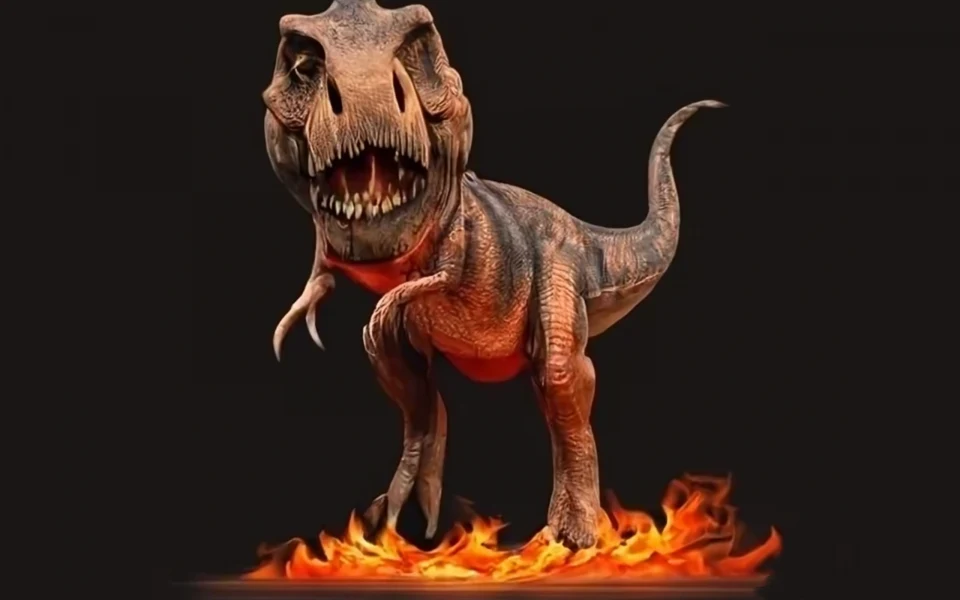 Dinosaures généré par craiyon