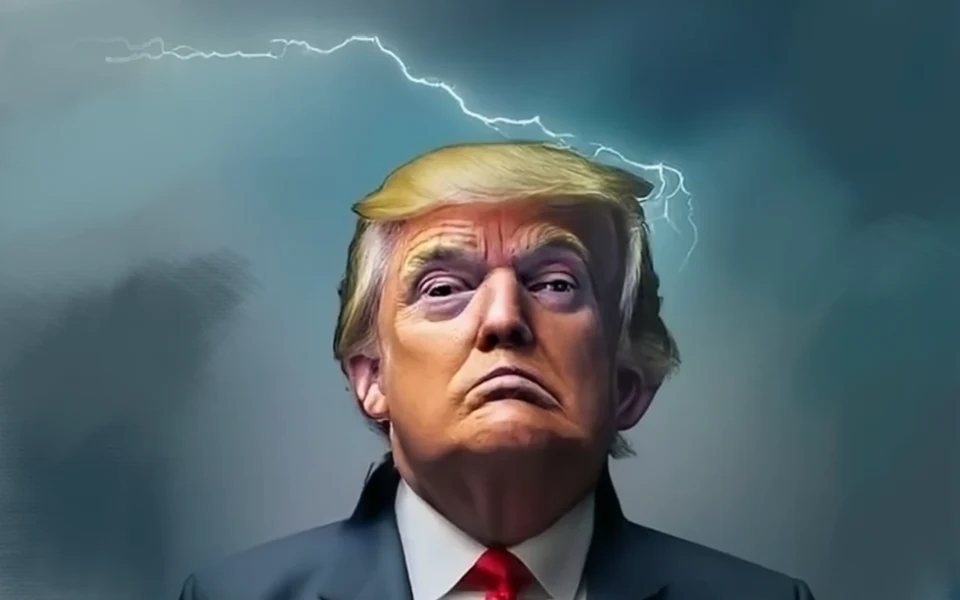 donald trump généré par craiyon