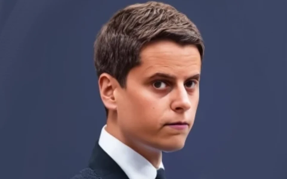 gabriel attal généré par craiyon