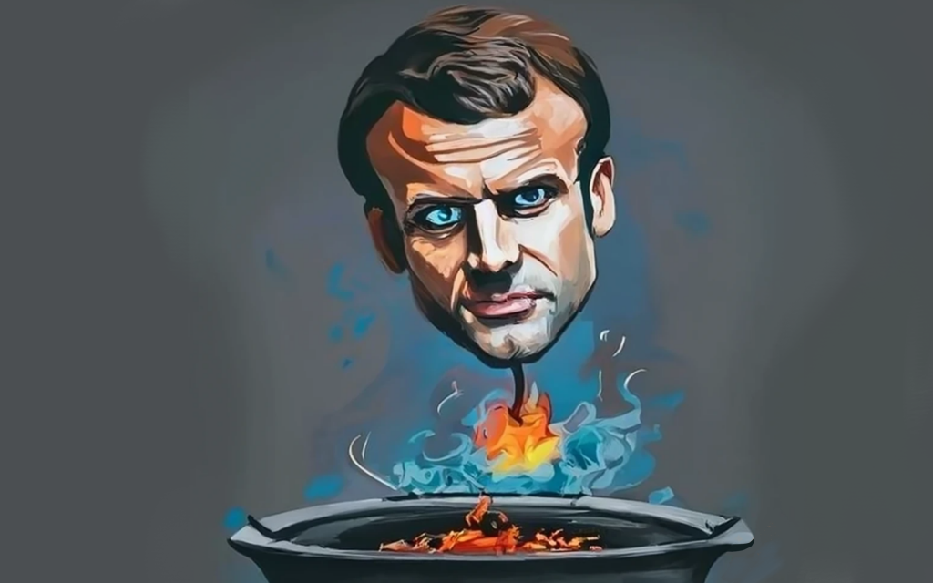 macron généré par craiyon