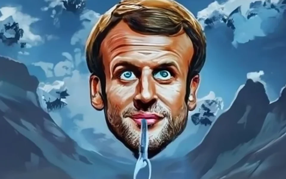 macron généré par craiyon