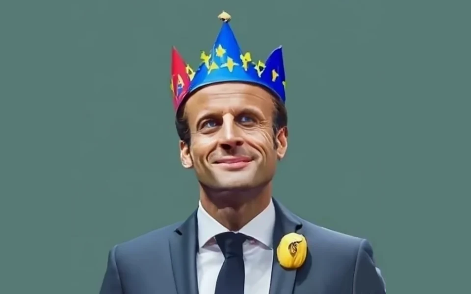 macron généré par craiyon
