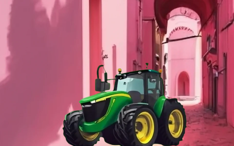 manifestation des agriculteurs à toulouse généré par craiyon