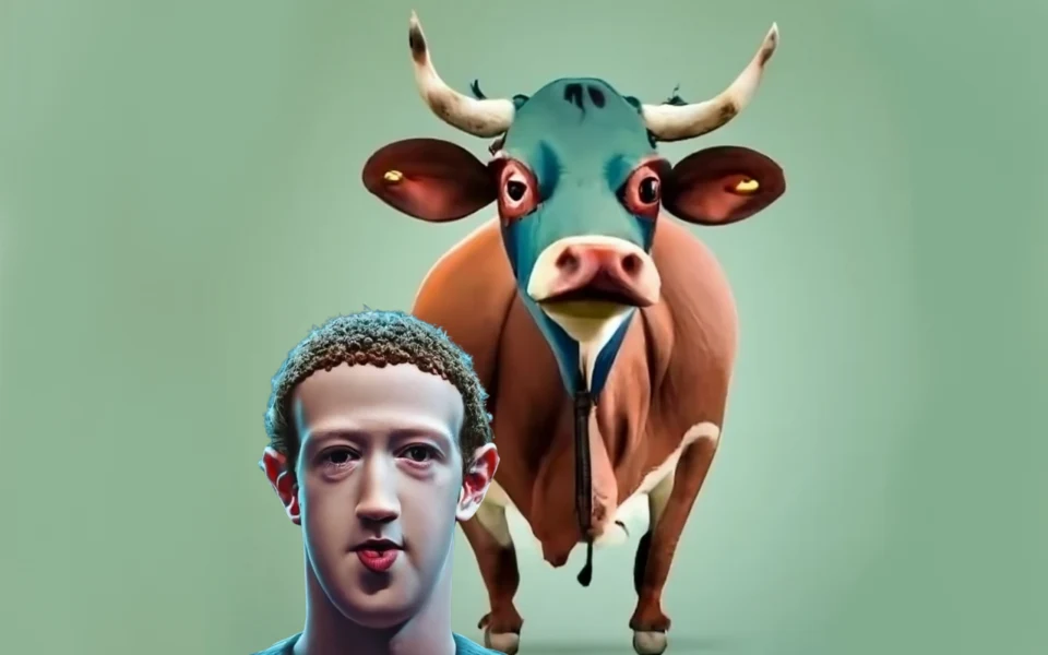Mark Zuckerberg éleveur de bovin