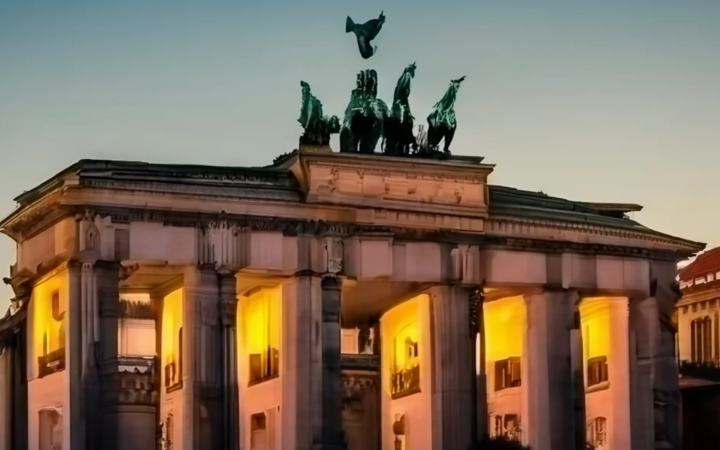 porte de Berlin généré par craiyon