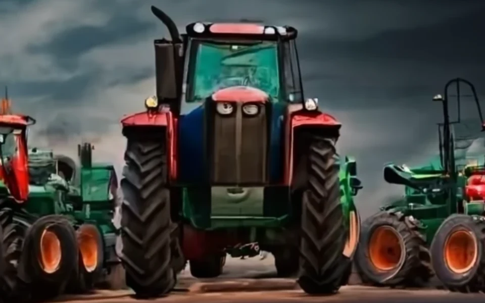 tracteur généré par craiyon