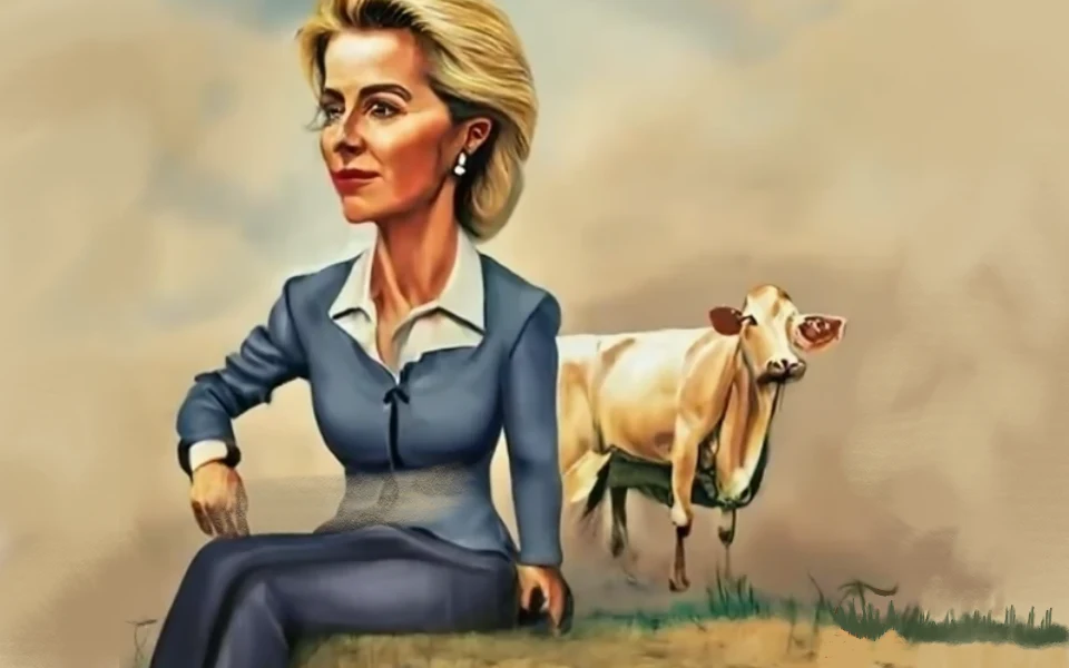 Ursula von der Leyen généré par craiyon