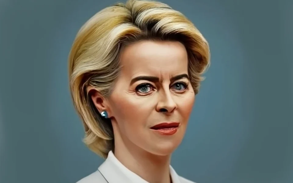 Ursula Von Der Leyen généré par craiyon