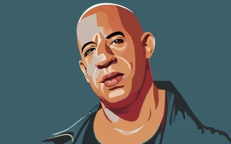 Vin Diesel généré par craiyon
