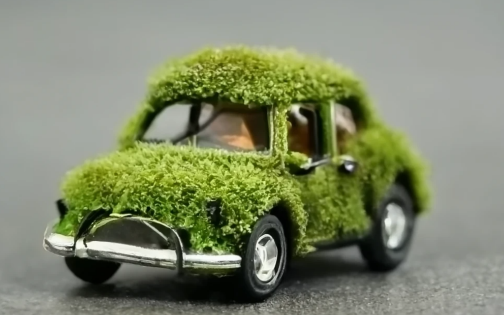 voiture écologique généré par craiyon