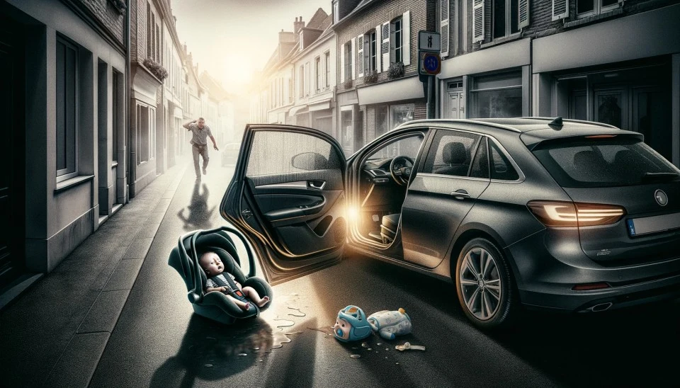bébé oublié