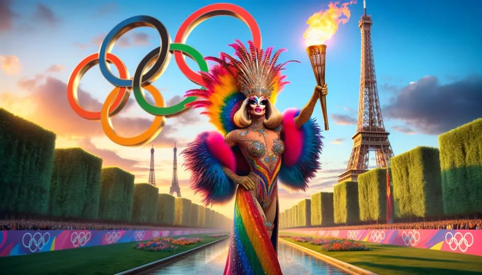 drag-queen falmme olympique paris 2024